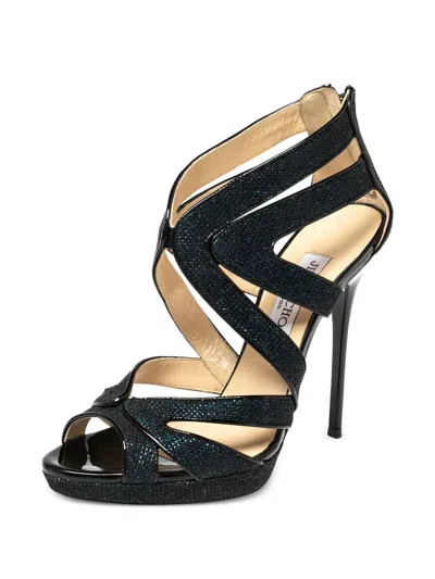 Pre-owned Jimmy Choo 120mm Heeled Leila Pumps