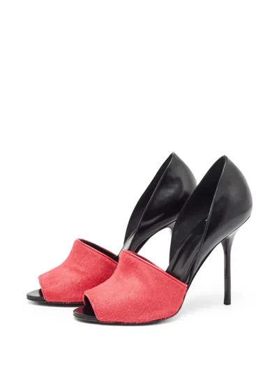 Pre-owned Pierre Hardy  Peep-toe Stiletto Pumps In Black