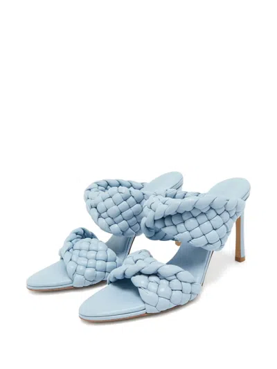 Pre-owned Bottega Veneta 100mm Leather Sandals