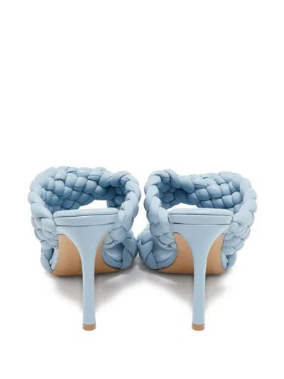 Pre-owned Bottega Veneta 100mm Leather Sandals