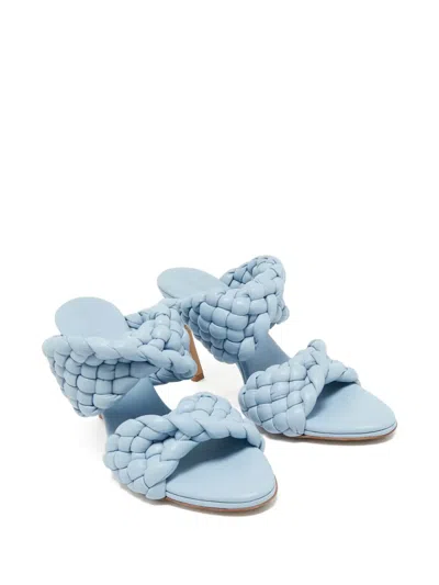 Pre-owned Bottega Veneta 100mm Leather Sandals