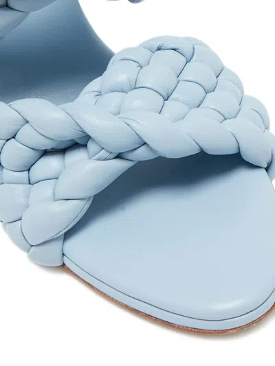 Pre-owned Bottega Veneta 100mm Leather Sandals
