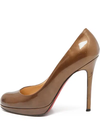Pre-owned Christian Louboutin New Simple Patent-leather Pumps