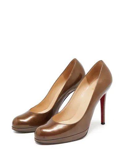 Pre-owned Christian Louboutin New Simple Patent-leather Pumps