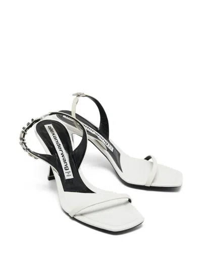 Pre-owned Alexander Wang 110mm Ivy Square-toe Slingback Sandals
