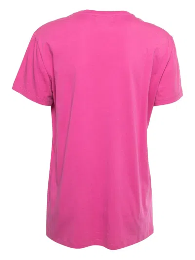 Pre-owned Balmain X Beyoncé Cotton T-shirt In Pink