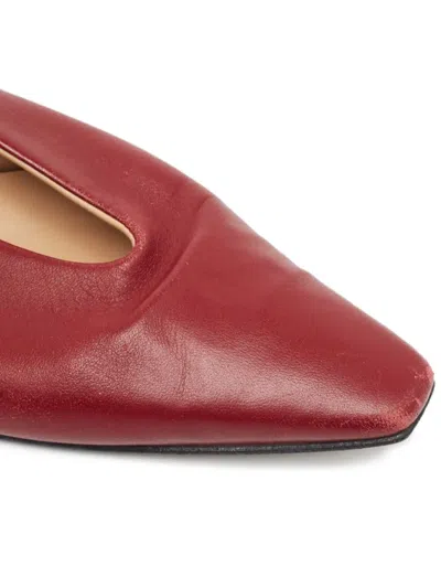 Pre-owned Bottega Veneta Square-toe Ballet Flats