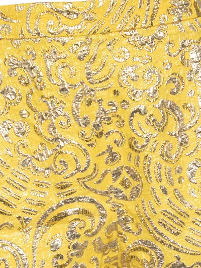 Pre-owned Dolce & Gabbana Lurex Trousers