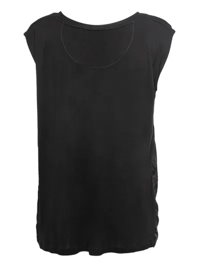 Pre-owned Roberto Cavalli Vintage Floral Parrot-print Sleeveless Top