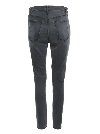 Pre-owned J Brand  High-rise Jeans In Gray