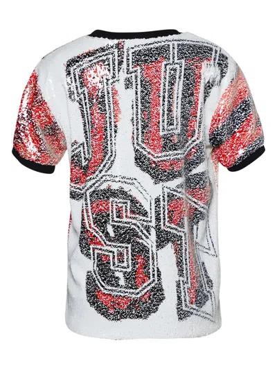 Pre-owned Just Cavalli Vintage Sequinned Graphic-print T-shirt