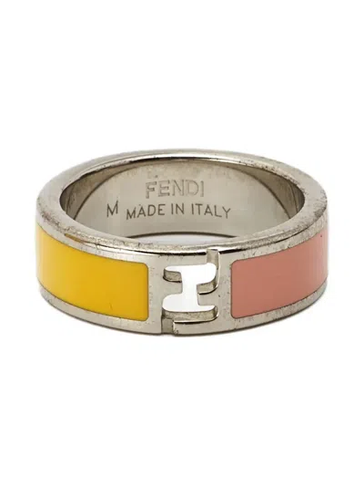 Pre-owned Fendi The Sta Ring