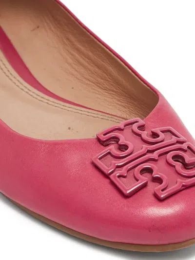 Pre-owned Tory Burch  Leather Ballet Flats
