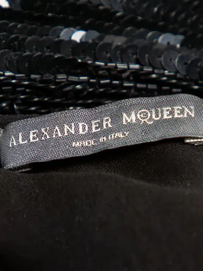 Pre-owned Alexander Mcqueen Sequin-embellished Top