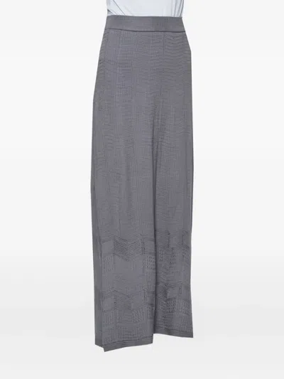 Pre-owned Missoni Patterned Knit Skirt