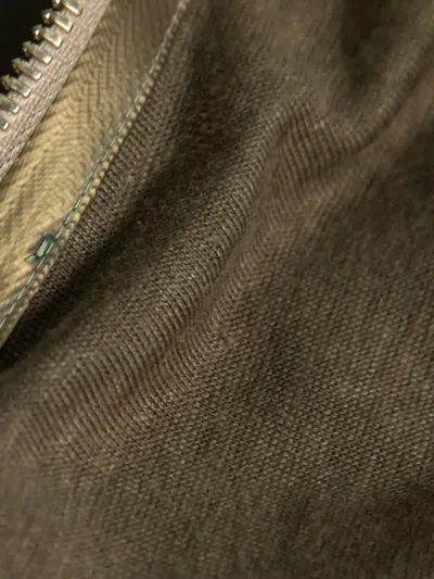 Pre-owned Stella Mccartney Zip-detailed T-shirt In Brown