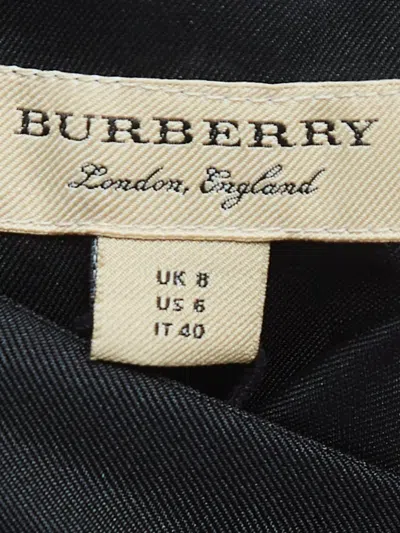 Pre-owned Burberry Patchwork Silk Dress
