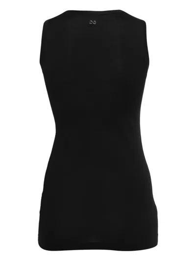 Pre-owned Dolce & Gabbana Ribbed Cotton Top