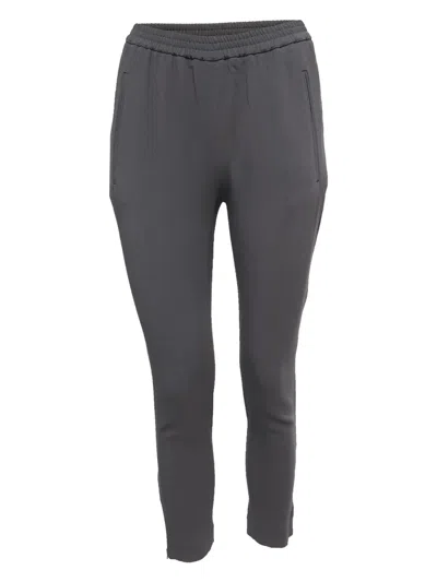 Pre-owned Stella Mccartney Elasticated-waist Trousers In Gray