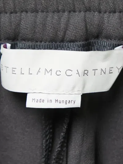 Pre-owned Stella Mccartney Elasticated-waist Trousers In Gray