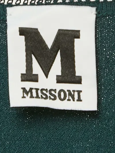 Pre-owned Missoni Pointelle-trim T-shirt