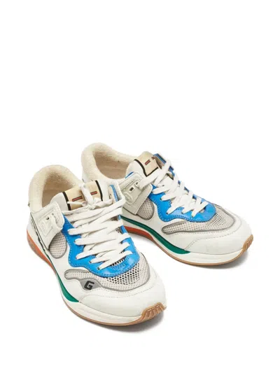 Pre-owned Gucci Ultrapace Sneakers In White