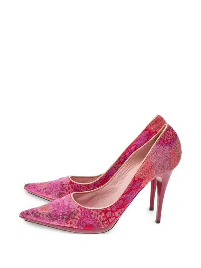 Pre-owned Casadei Vintage  100mm Leather Heeled Pumps