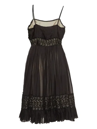 Pre-owned Sportmax Vintage  Pleated Mini Dress