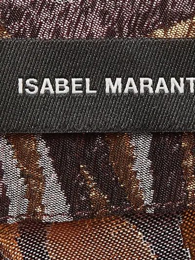 Pre-owned Isabel Marant Vintage Patterned-jacquard Top