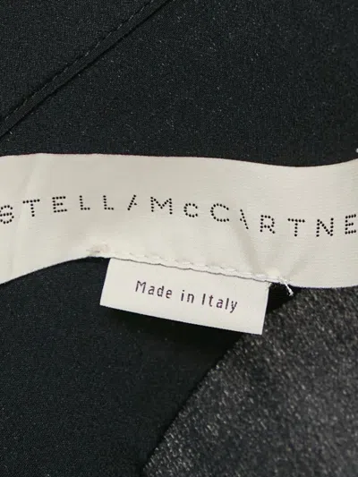 Pre-owned Stella Mccartney Floral-embroidered Shirt In Black