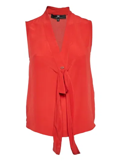 Pre-owned Elisabetta Franchi  Sleeveless Blouse