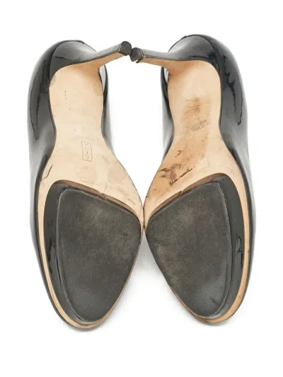 Pre-owned Gina  120mm Platform Stiletto Pumps