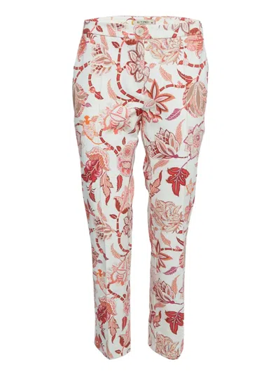 Pre-owned Etro Floral-print Trousers