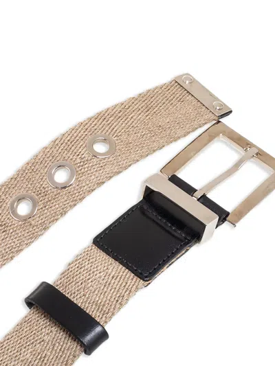 Pre-owned Dolce & Gabbana Logo-plaque Belt