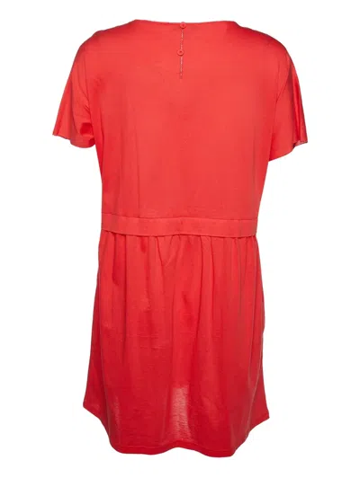 Pre-owned See By Chloé  Squared-neck Flared Mini Dress