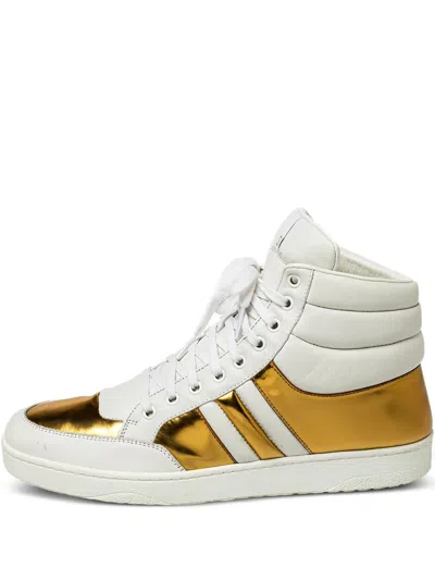 Pre-owned Gucci Panelled Sneakers