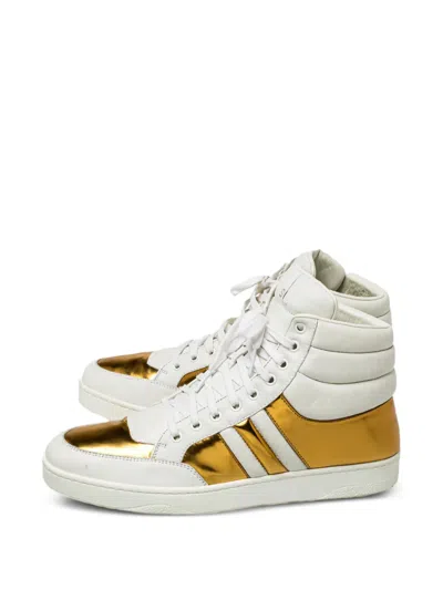 Pre-owned Gucci Panelled Sneakers
