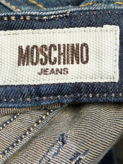 Pre-owned Moschino Straight-leg Jeans