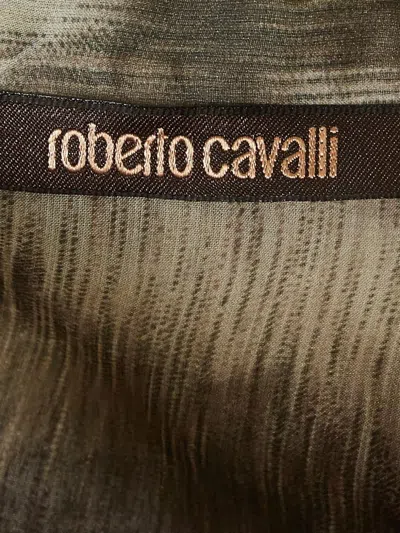 Pre-owned Roberto Cavalli Vintage  Silk Shirt