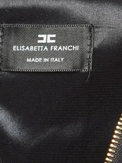 Pre-owned Elisabetta Franchi  Zip-up Mini Dress