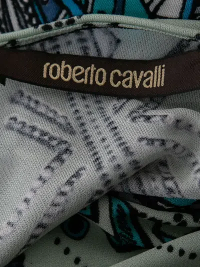 Pre-owned Roberto Cavalli Vintage  Floral-print Top