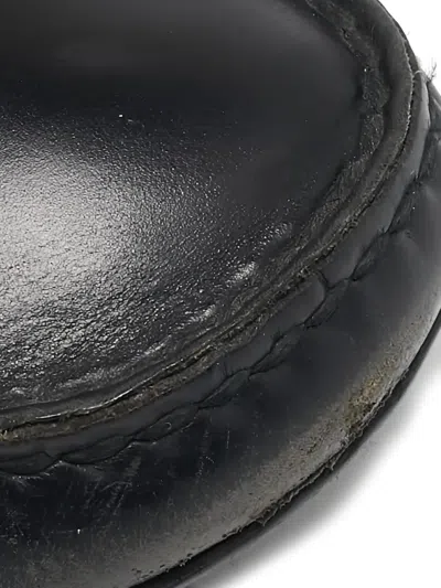 Pre-owned Prada Logo-plaque Loafers