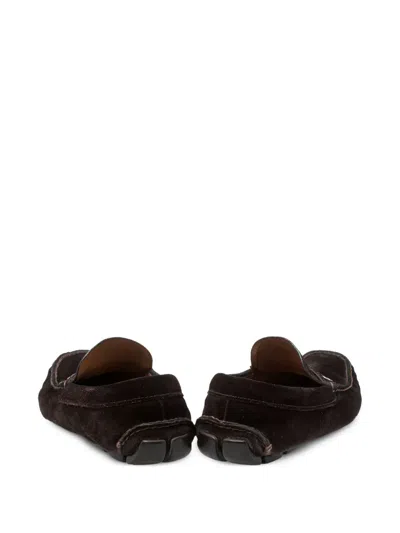 Pre-owned Prada Suede Loafers