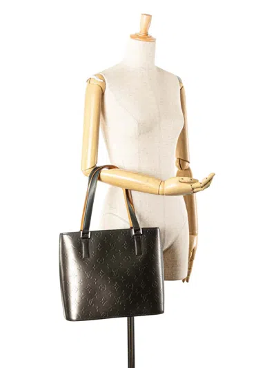 Pre-owned Louis Vuitton 2002 Monogram Mat Stockton Tote Bag