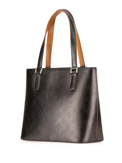 Pre-owned Louis Vuitton 2002 Monogram Mat Stockton Tote Bag