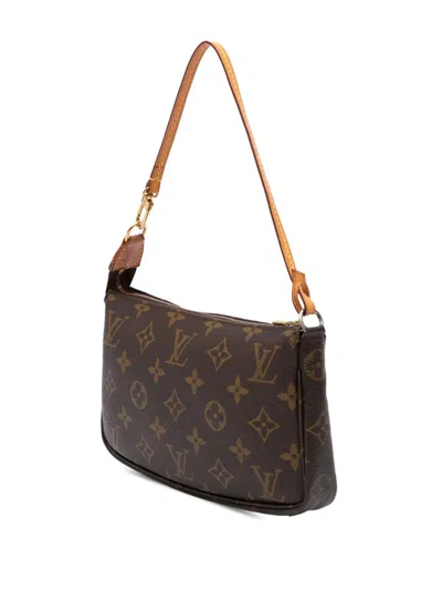 Pre-owned Louis Vuitton 1997 Monogram Pochette Accessoires Shoulder Bag