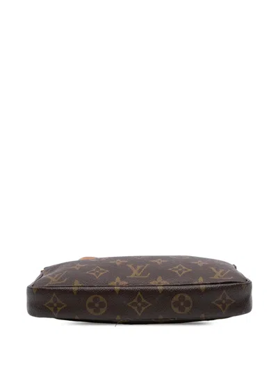 Pre-owned Louis Vuitton 1997 Monogram Pochette Accessoires Shoulder Bag