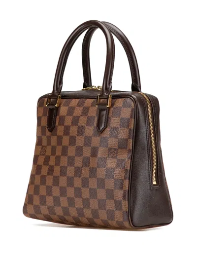 Pre-owned Louis Vuitton 1998 Damier Ebene Brera Handbag