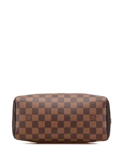 Pre-owned Louis Vuitton 1998 Damier Ebene Brera Handbag