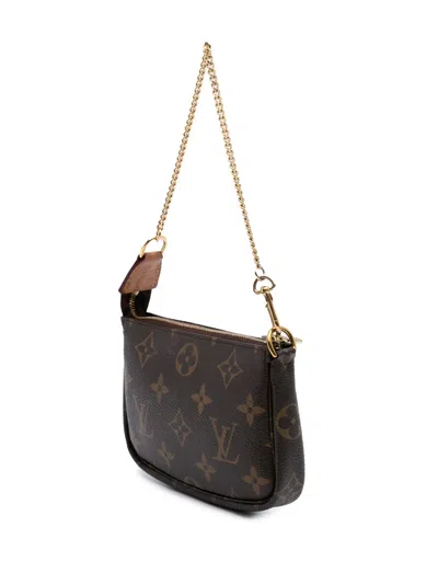 Pre-owned Louis Vuitton 2020 Monogram Mini Pochette Accessoires Handbag